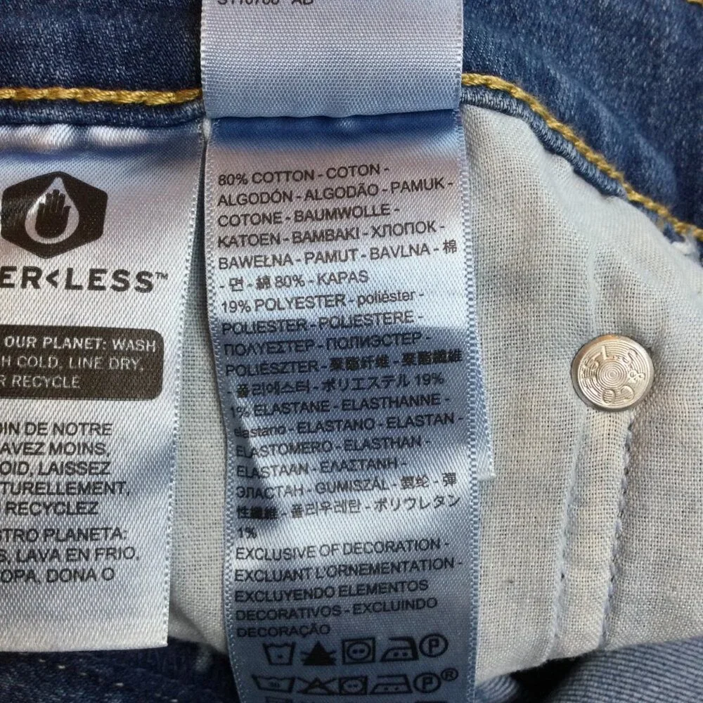 Levis 726 Retro High Rise Bootcut Jeans Womens Size 31 Slit Leg Boho Hippie